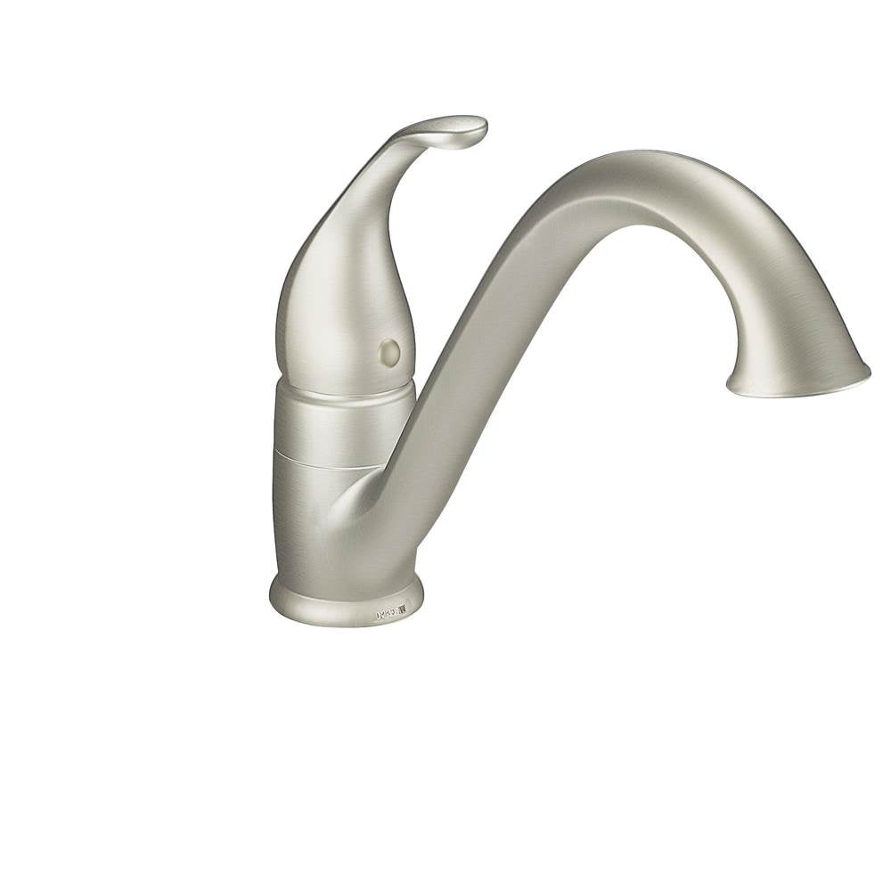 Camerist One-Handle Low Arc Kitchen Faucet, Chrome