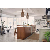 Sleek One-Handle High Arc Pulldown Kitchen Faucet Featuring Power Boost, Chrome