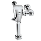 Chrome electronic flush valve 1 1/2'' water closet