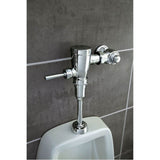 Chrome manual flush valve 3/4'' urinal