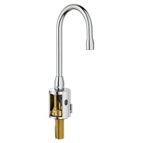 Chrome one-handle sensor-operated multi-purpose lavatory faucet
