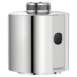 Chrome hands free sensor-operated multi-purpose lavatory faucet