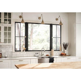 1800 Series Stainless Steel Apron Front Farmhouse 18 Gauge Double Bowl Sink, Stainless