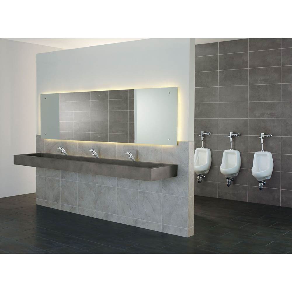 Chrome manual flush valve 3/4'' urinal