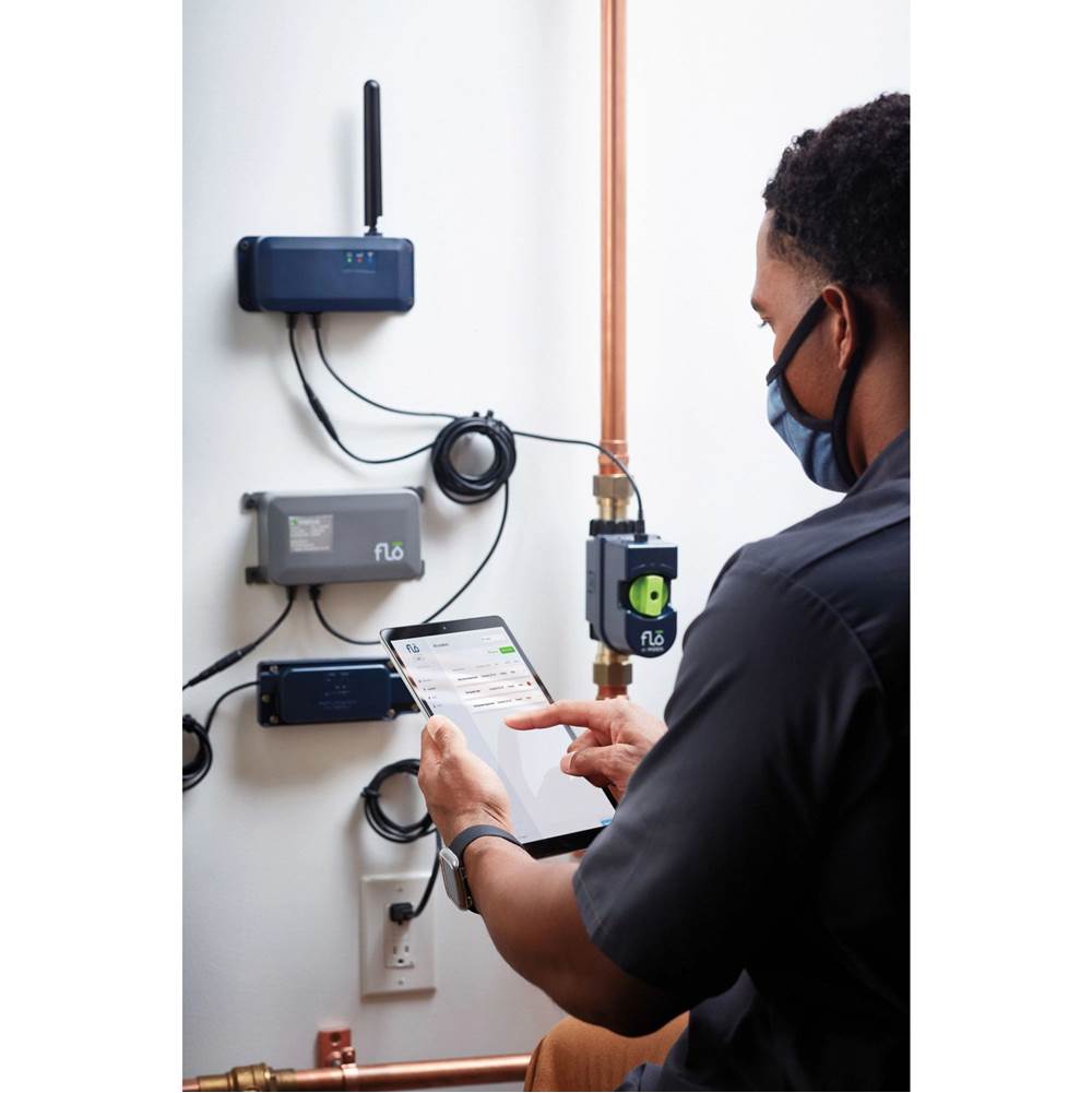Flo Smart Water Monitor and Shutoff Lithium Ion Battery Backup with 6 Ft. Power Cord