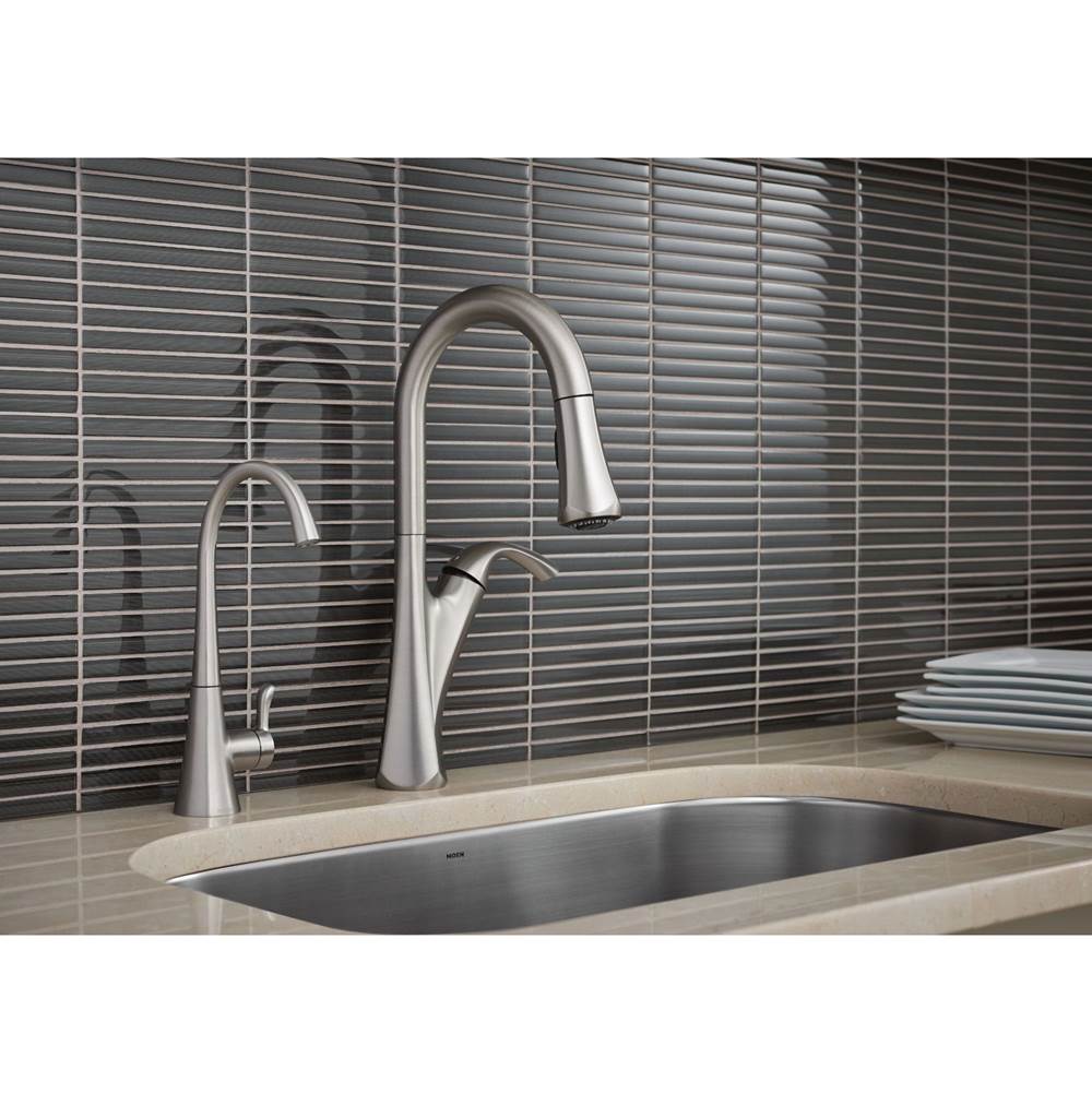 Sip Transitional Cold Water Kitchen Beverage Faucet with Optional Filtration System, Chrome