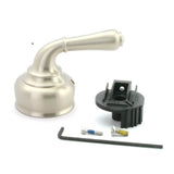 Monticello Posi-Temp Handle Hub Kit in Chrome