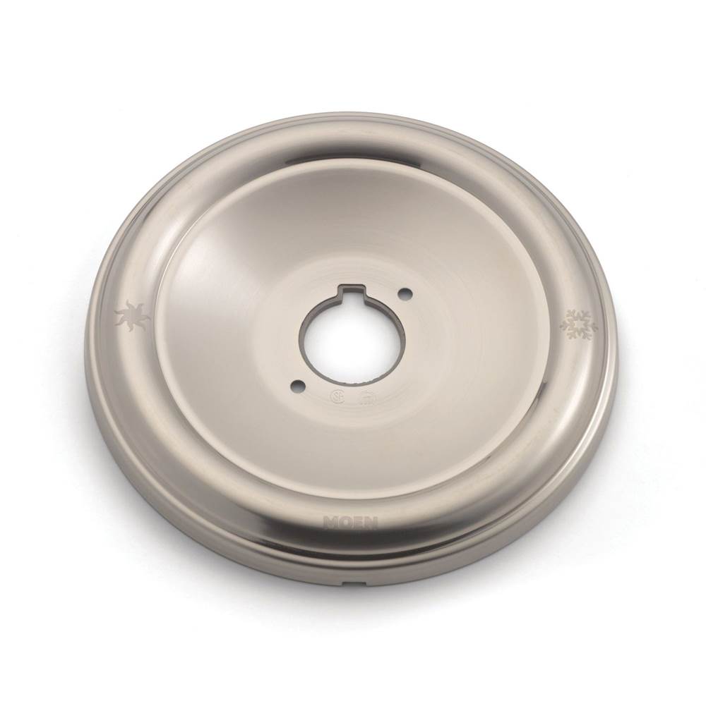 Moen - Escutcheon for Monticello Posi-Temp Single Handle Tub and Shower Faucets, Brushed Nickel - Brushed Nickel