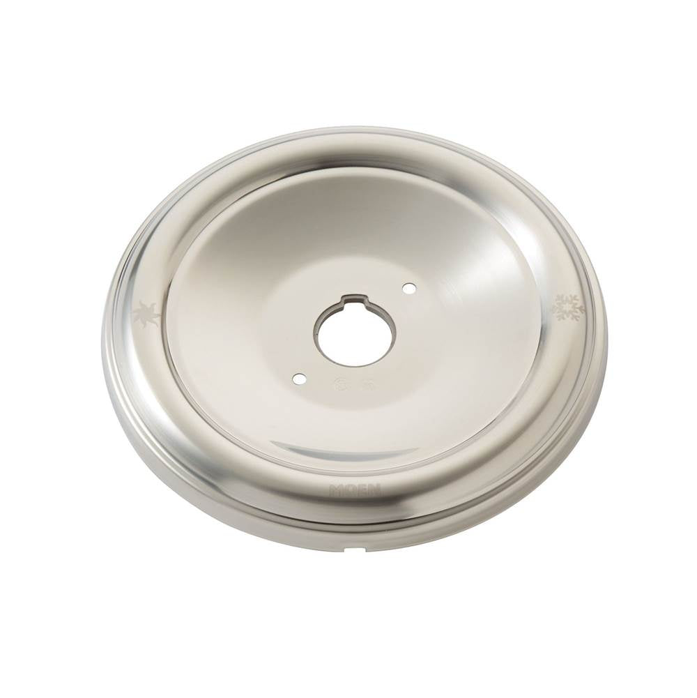 Moen - Kingsley Single Handle Tub/Shower Escutcheon for Monticello & Legend Faucets - Brushed Nickel