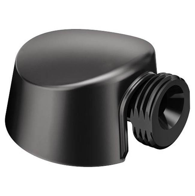 Moen - Round Drop Ell Handheld Shower Wall Connector, Wrought Iron - Wrought Iron