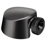 Moen - Round Drop Ell Handheld Shower Wall Connector, Wrought Iron - Wrought Iron