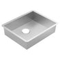 Moen - 22''x18'' stainless steel 18 gauge single bowl sink - Stainless