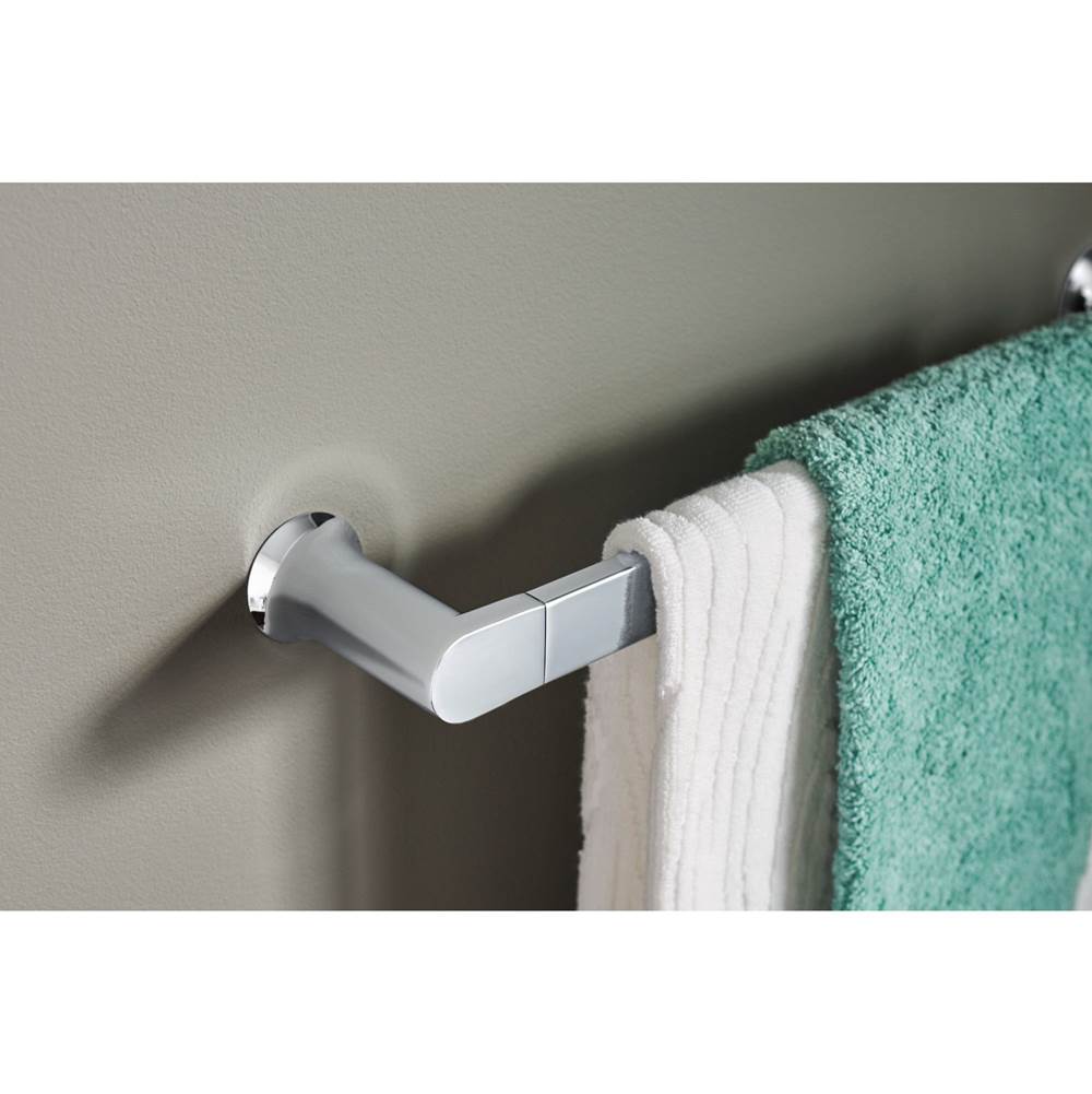 Matte Black 24'' Towel Bar