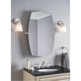 Brushed Nickel One Globe Bath Light