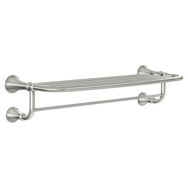 Moen - Brushed Nickel 24'' Towel Shelf - Brushed Nickel