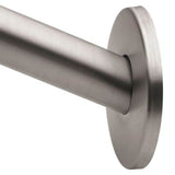 Moen - Brushed Nickel 5' Curved Shower Rod - Brushed Nickel