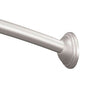 Moen - Brushed Nickel 5' Curved Shower Rod - Brushed Nickel