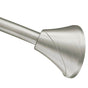 Moen - Brushed Nickel Tension Curved Shower Rods - Brushed Nickel