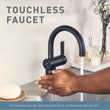Cia Motionsense Wave Touchless Single Handle Bathroom Sink Faucet in Chrome