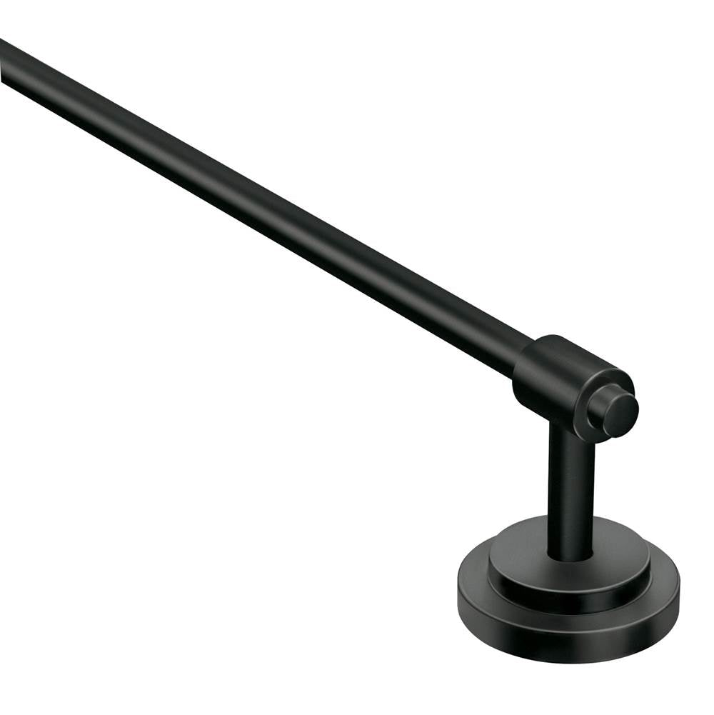 Moen - Matte Black Towel Bar - Matte Black