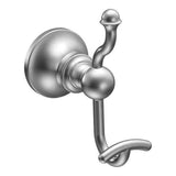 Moen - Chrome Double Robe Hook - Chrome
