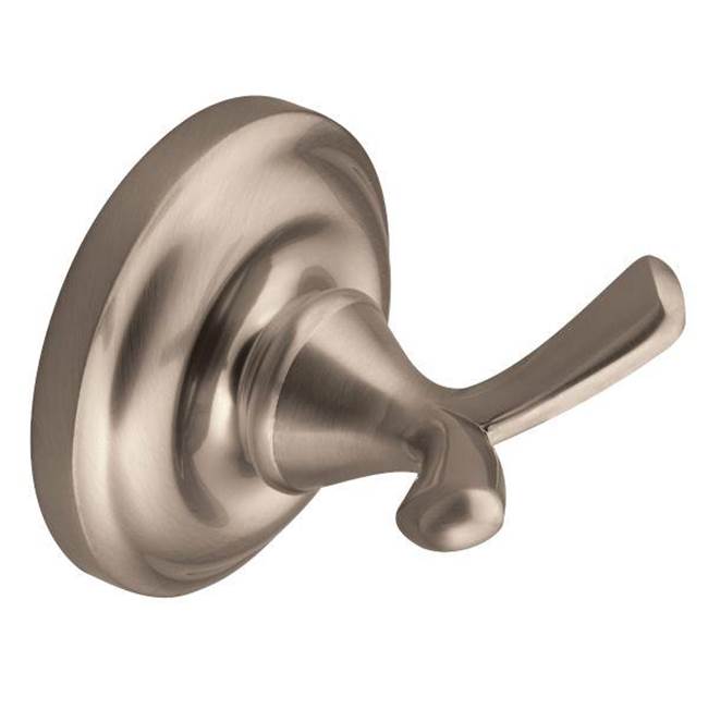 Moen - Pewter Double Robe Hook - Pewter