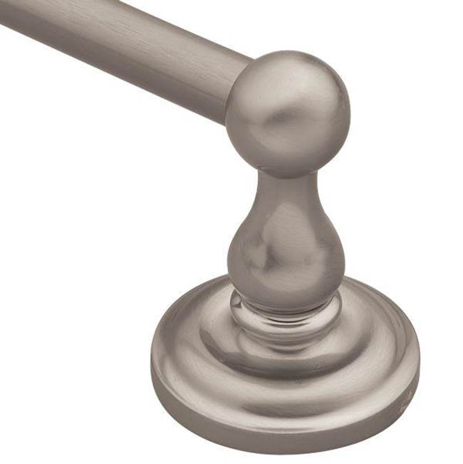 Moen - Pewter 18'' Towel Bar - Pewter