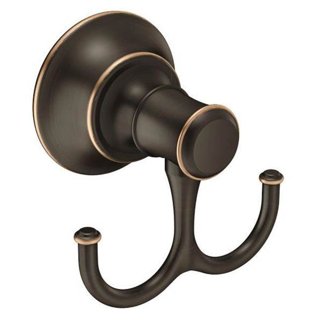 Moen - Mediterranean Bronze Double Robe Hook - Mediterranean Bronze