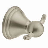Moen - Brushed Nickel Double Robe Hook - Brushed Nickel