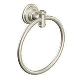 Moen - Brushed Nickel Towel Ring - Brushed Nickel