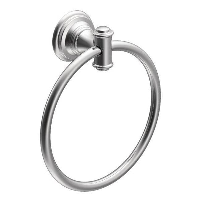 Moen - Chrome Towel Ring - Chrome