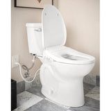 5-Series Premium Electric Bidet Seat for Elongated Toilet in White