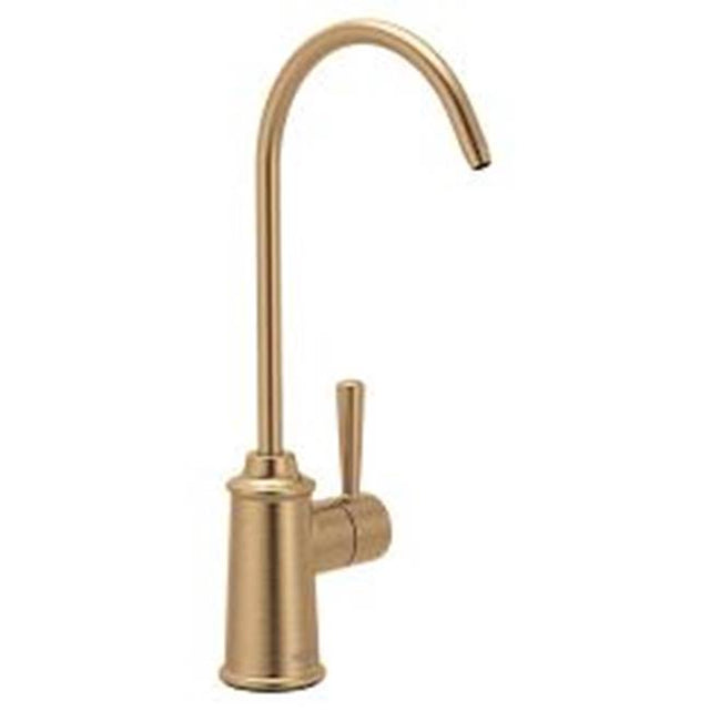 Moen - Bronzed Gold One-Handle Beverage Faucet - Bronzed Gold