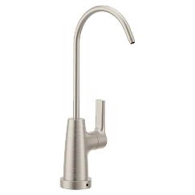 Moen - Spot Resist Stainless One-Handle Beverage Faucet - Spot Resist Stainless