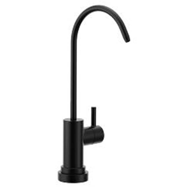Moen - Matte Black One-Handle Beverage Faucet - Matte Black