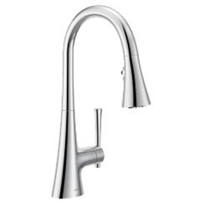 Moen - Chrome One-Handle Pulldown Kitchen Faucet - Chrome