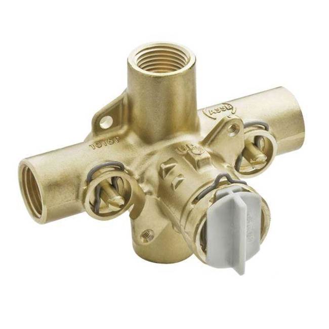 Moen - Includes bulk pack Posi-Temp(R) 1/2'' IPS connection pressure balancing