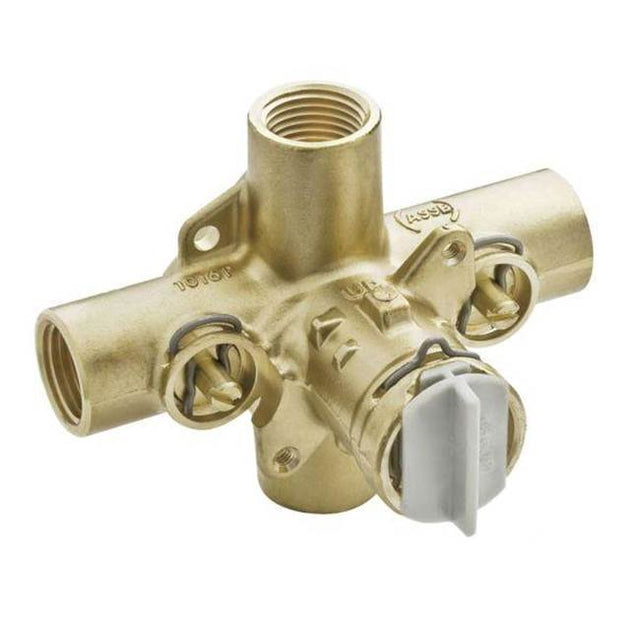 Moen - Includes bulk pack Posi-Temp(R) 1/2'' IPS connection pressure balancing