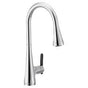 Moen - Chrome One-Handle Pulldown Kitchen Faucet - Chrome