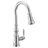 Moen - Chrome One-Handle Pulldown Kitchen Faucet - Chrome