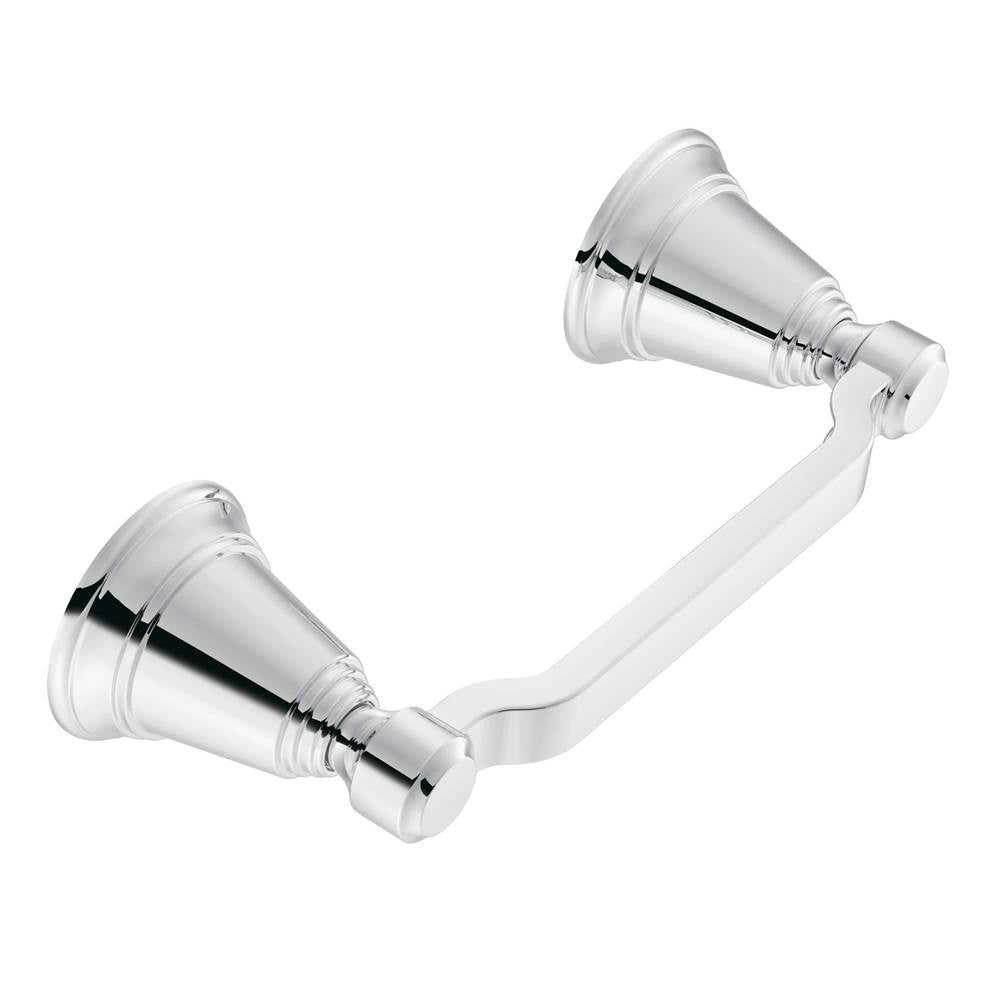 Moen - Rothbury Pivoting Double Post Toilet Paper Holder in Chrome - Chrome