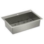 Moen - 33''x22'' Single Bowl Dualmount Sink - Stainless