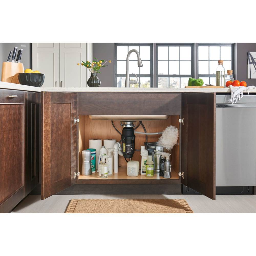 Moen Prep Series 1/2HP Garbage Disposal with Fast Track Install