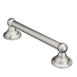 Moen - Brushed Nickel 9'' Designer Hand Grip - Brushed Nickel