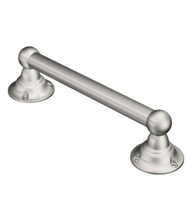 Moen - Brushed Nickel 9'' Designer Hand Grip - Brushed Nickel