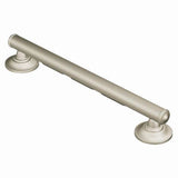 Moen - Brushed Nickel 24'' Designer Grab Bar - Brushed Nickel
