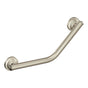 Moen - Brushed nickel 16'' angled grab bar - Brushed Nickel