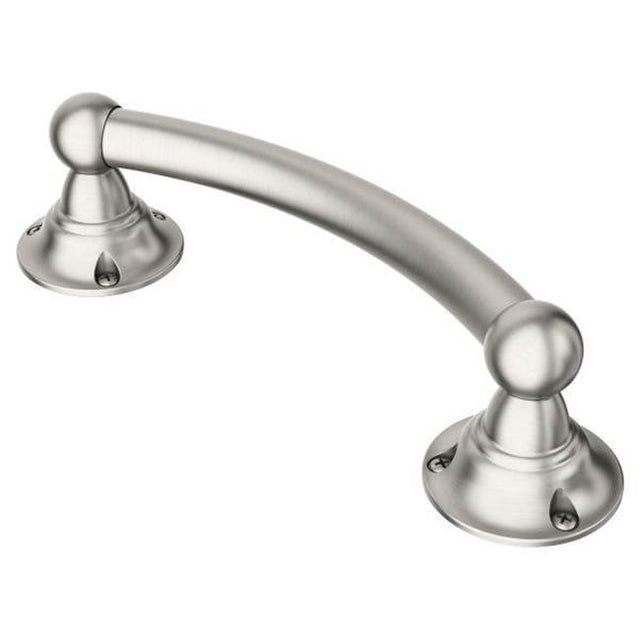 Moen - Brushed Nickel 8'' Designer Hand Grip - Brushed Nickel