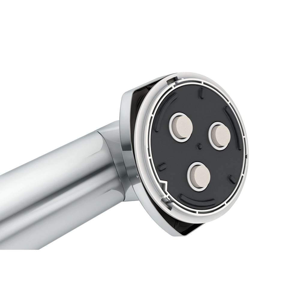 Brushed Nickel 18'' Designer Grab Bar
