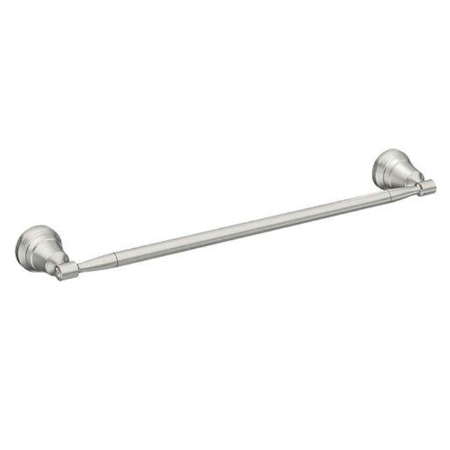 Moen - Spot Resist Brushed Nickel 24'' Towel Bar - Spot Resist Brushed Nickel